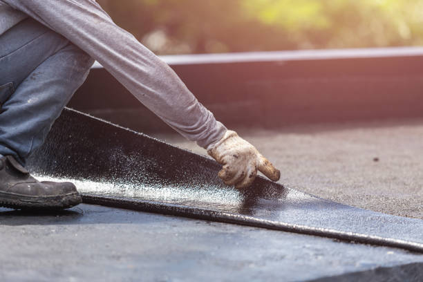Professional Waterproofing technician working in Wycombe, PA